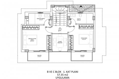Продажа виллы  в Фетхие, Мугле, Турция 4+1, 180м2, №210467 – фото 6