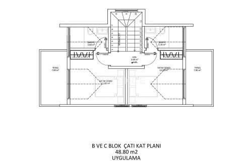 Продажа виллы  в Фетхие, Мугле, Турция 4+1, 180м2, №210467 – фото 7