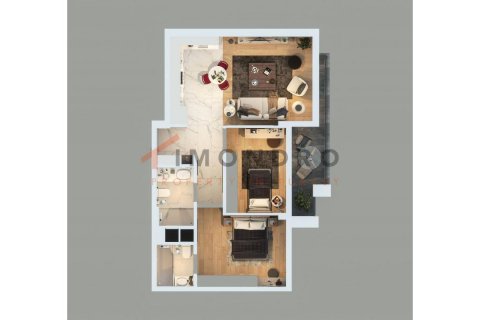 Продажа квартиры  в Кепезе, Анталье, Турция 2+1, 74м2, №191811 – фото 29