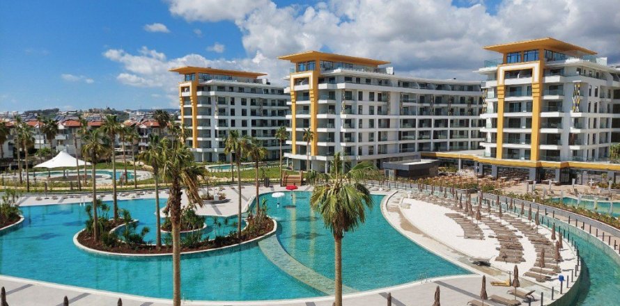 آپارتمان در Turkler،  Alanya ، ترکیه 85 متر مربع.  شماره 211618