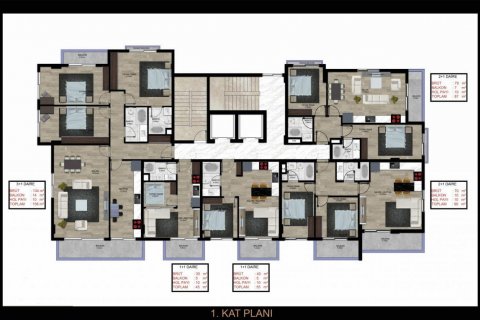 Продажа коммерческой недвижимости  в Махмутларе, Анталье, Турция, 55м2, №209249 – фото 6