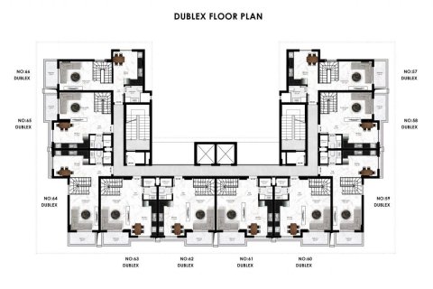 Продажа квартиры  в Авсалларе, Анталье, Турция 2 комн., 42м2, №209286 – фото 24