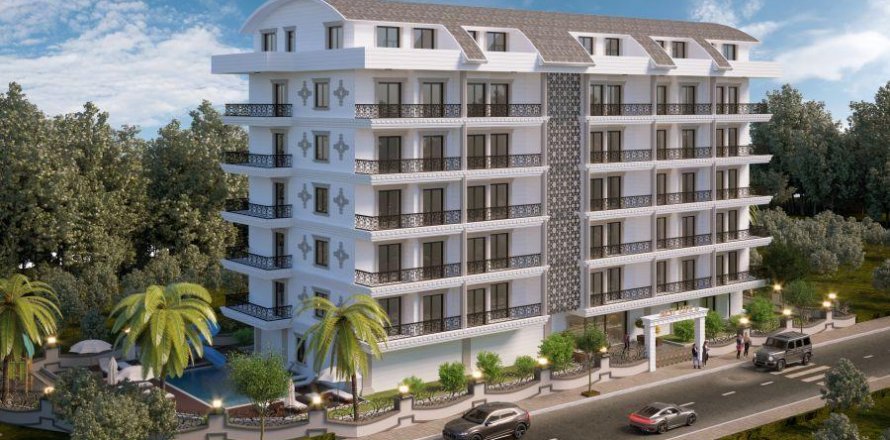 Lejlighed  i Mahmutlar, Antalya, Tyrkiet Nr. 208459