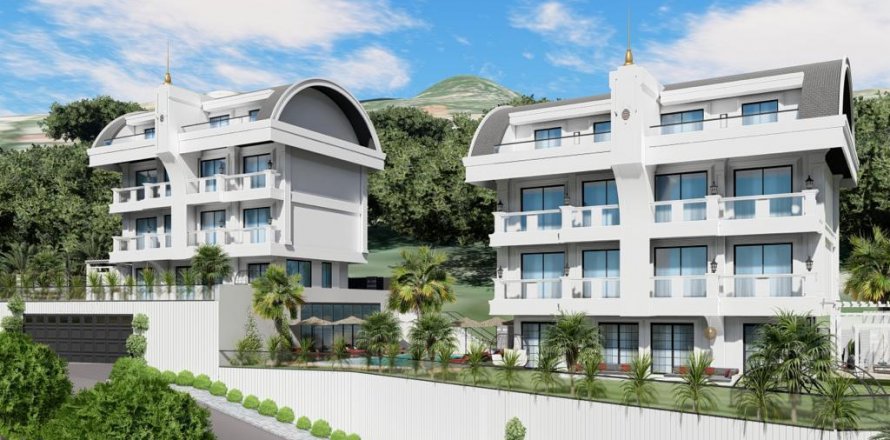 Daire   Alanya, Antalya, Türkiye №208457