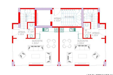 Daire   Alanya, Antalya, Türkiye №208457 - 8