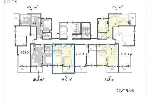 Lägenhet i Alanya, Antalya, Turkiet Nr. 208253 - 22