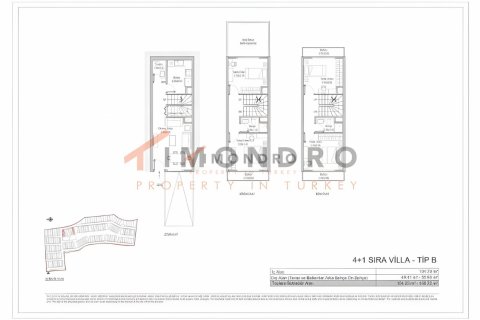 Продажа виллы  в Стамбуле, Турция 2+1, 126м2, №193690 – фото 16