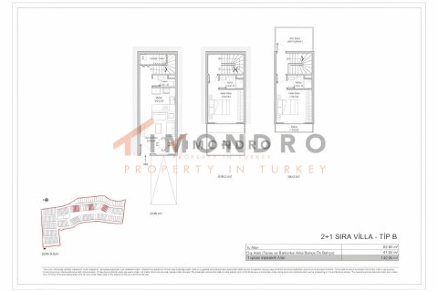Продажа виллы  в Стамбуле, Турция 2+1, 126м2, №193690 – фото 15