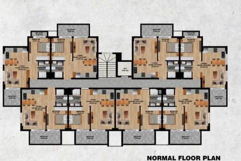 Wohnung  in Avsallar, Antalya, Türkei Nr. 209544 - 21