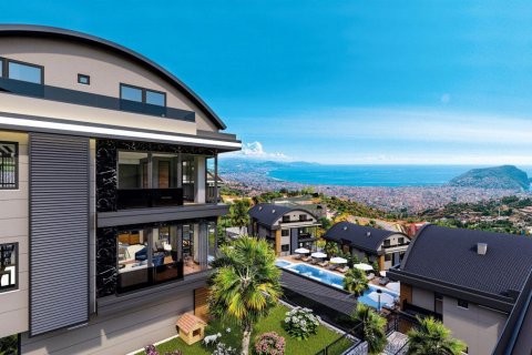 Lägenhet  i Tepe, Alanya, Antalya, Turkiet Nr. 209547 - 1