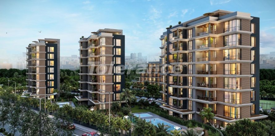 آپارتمان در  Antalya ، ترکیه 2 خوابه ، 75 متر مربع.  شماره 188833