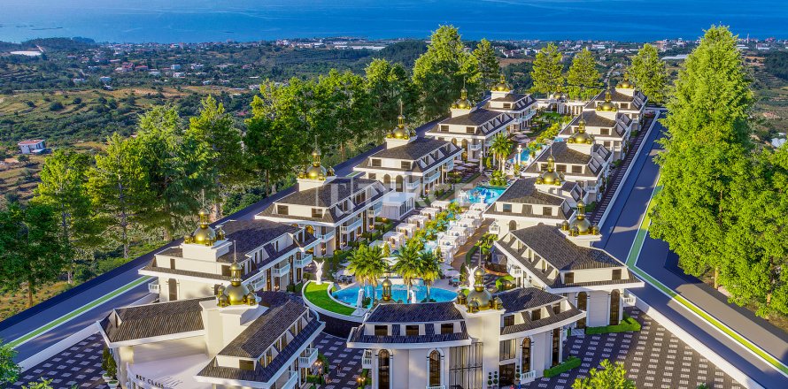 4+1 Lejlighed i Alanya, Antalya, Tyrkiet Nr. 190683