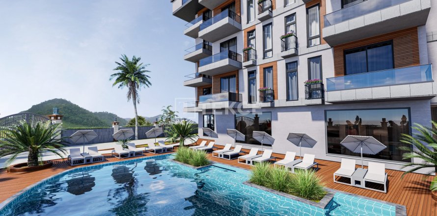 3+1 Apartment  in Alanya, Antalya, Turkey No. 190680